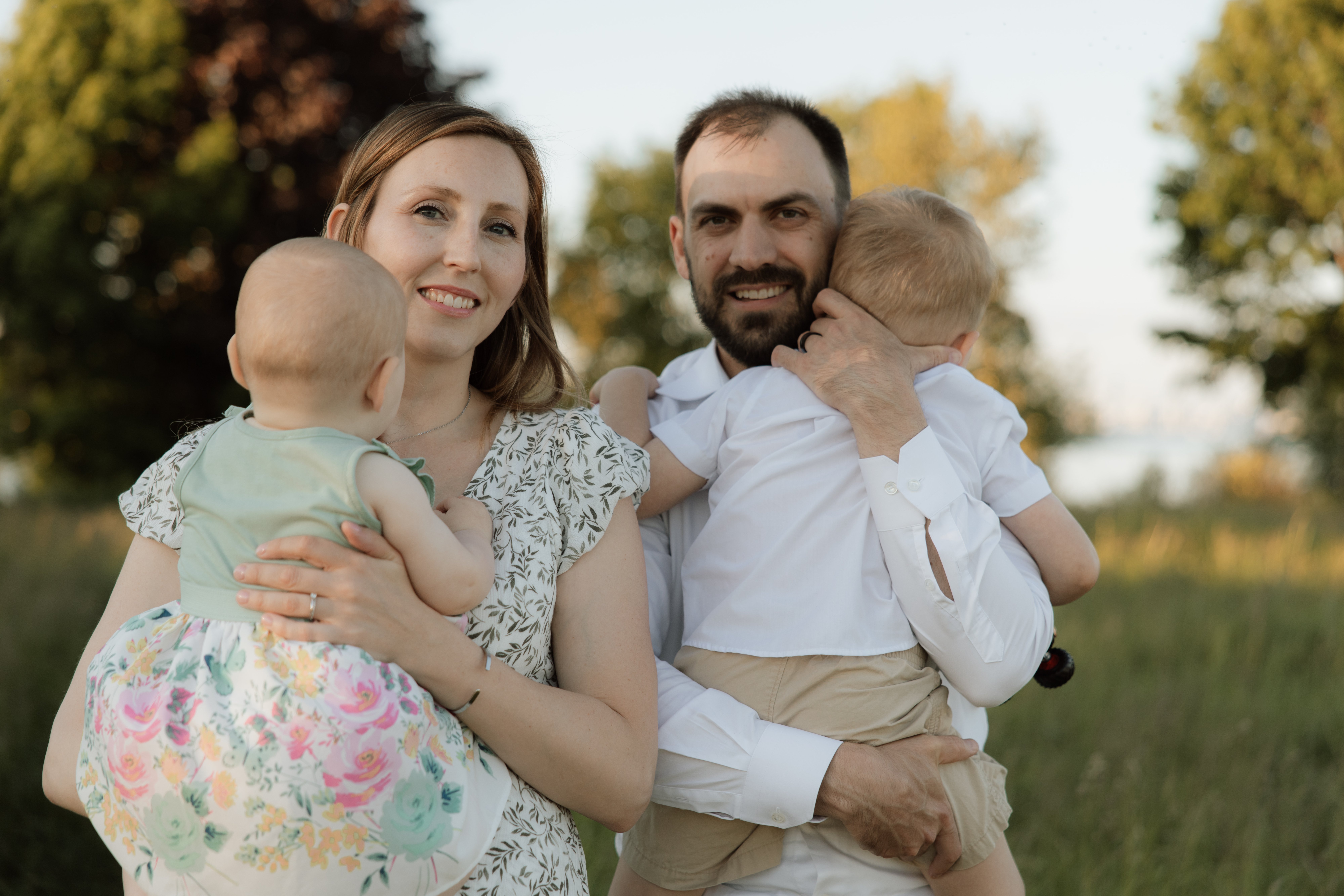 Matthew Zaffino with family